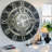 Wall Clock 36" Oversized for Living Room decor with Real Moving Gears England Collection-107103018