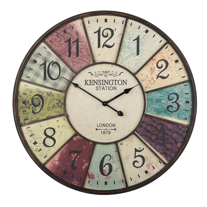 Clovis Metal Wall Clock