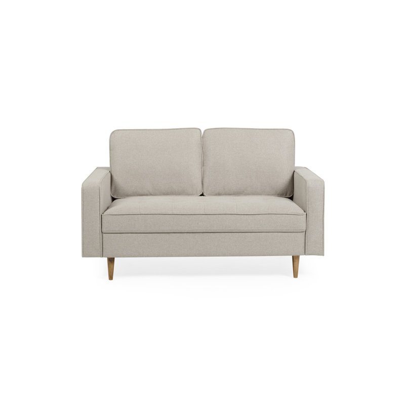 Chenille Sofa, Beige, 2