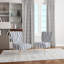 Chaise d'appoint en velours de 21 po Jacaury