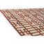 Hand Knotted Geometric Area Rug in Garnet