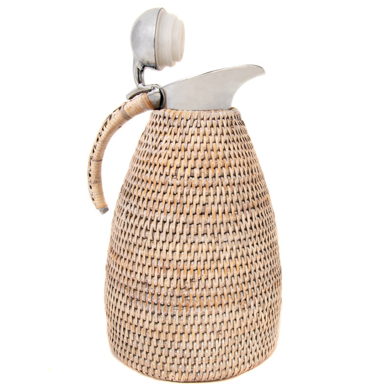 Rotin Camden 50 oz Thermo, Blanc délavé