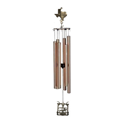 Wind Chime - 36in Texas/Longhorn