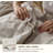 Bedsure Modern & Contemporary 100% Washed Linen Duvet Cover Set (Set of 3)-123119614-123119615