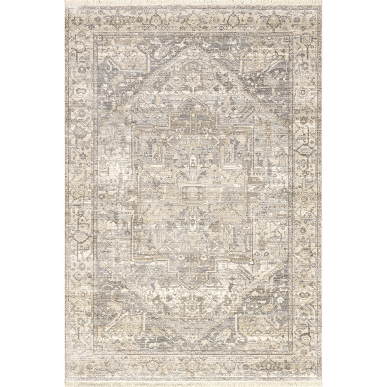 Tapis neutre / beige Wideman