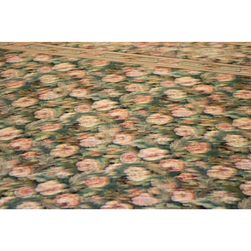 Hand Knotted Wool Area Rug in Black