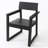 4 Outdoor Dining In - Grey Patio Table With Umbrella Hole And 4 Armrest Chairs, Suitable For Various Areas, Made From Recycled Plastic, Low Maintenance, Long Service Life , , Table, Use, High , Life,-1218831570