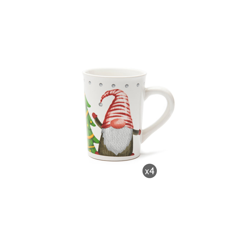 Gnomo Friends Stoneware Coffee Mug