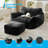 Trule Bean Bag Chair, Oversized Beanbag Chair With Ottoman, Big Adult Bean Bag Chair With Armrests, Lazy Sofa Comfy Bean Bag Couch With Filler For Dorm, Apartment, Living Room-479544255