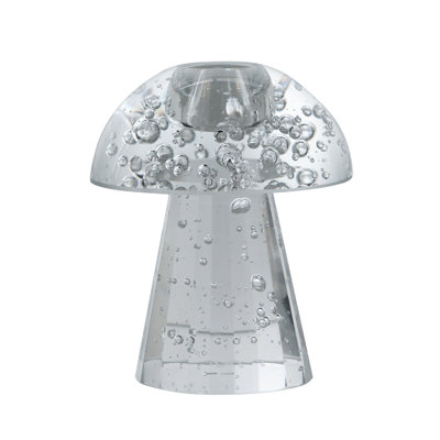 Glass Tabletop Candlestick