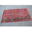 Tapis rouge Vintage Patchwork, 34,6 x 63,4 pouces