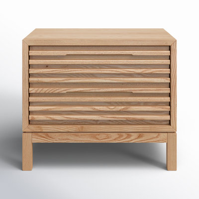 Finnian Solid Wood Nightstand