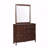 Transitional Style Bedroom Furniture 1Pc Dresser Of 6X Drawers Dark Cherry Finish Woodenen Furniture-317931099