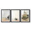 Vintage Nautical Print XVII - Impression sur mesure encadrée de qualité supérieure - 3 pièces-1987595525-1987595527