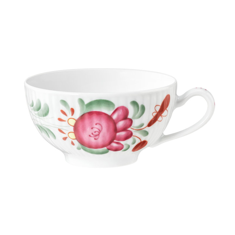 Amina Porcelain Teacup, 220 ml