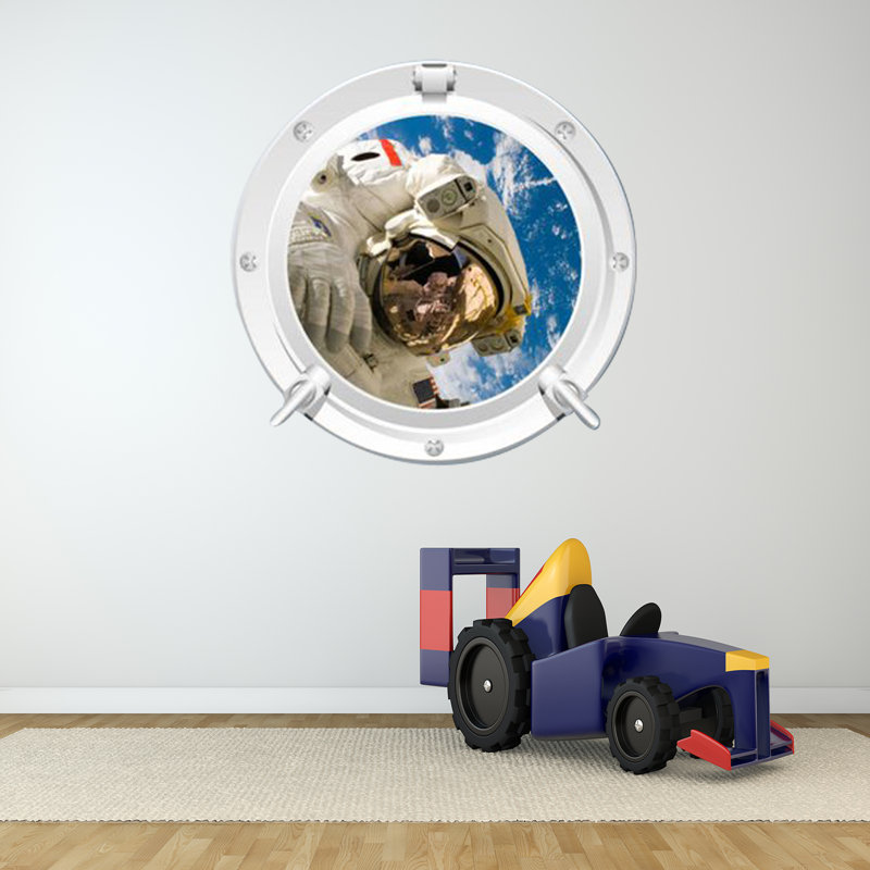 Non-Wall Damaging Window Decal, 28" H x 28" W