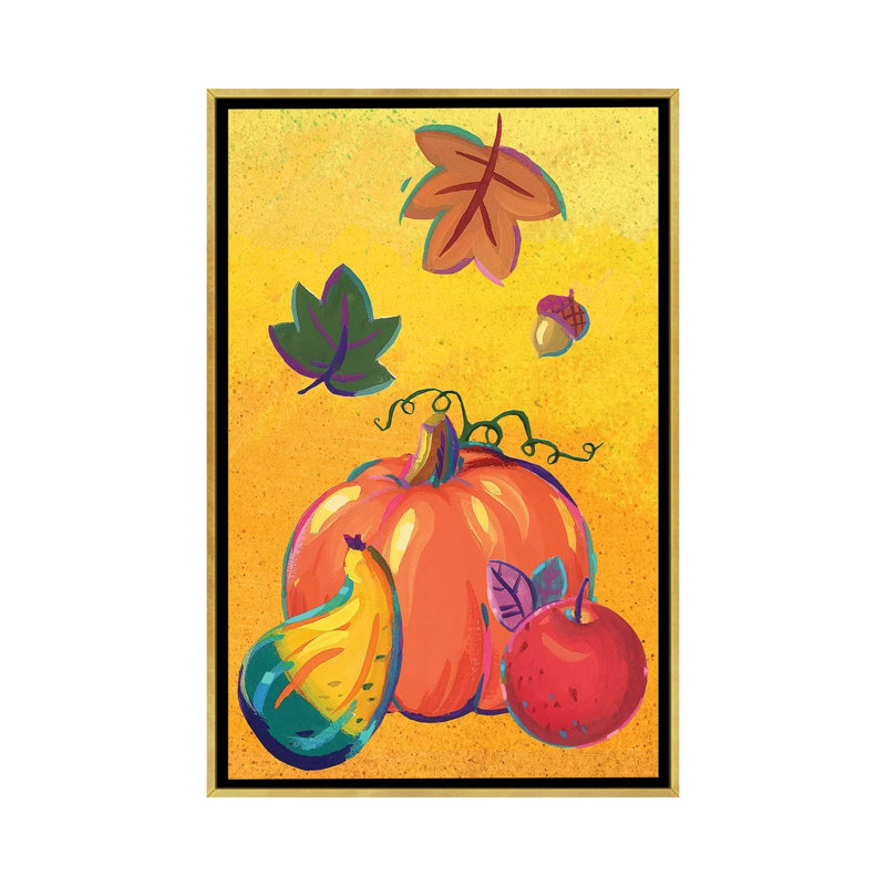 «Graphic Cornucopia I», reproduction d'art sur toile encadrée, Impression encadrée sans passe-partout, H 26 po x l 18 po