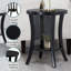 Table de bout ronde Dinh avec tablette-1470300998