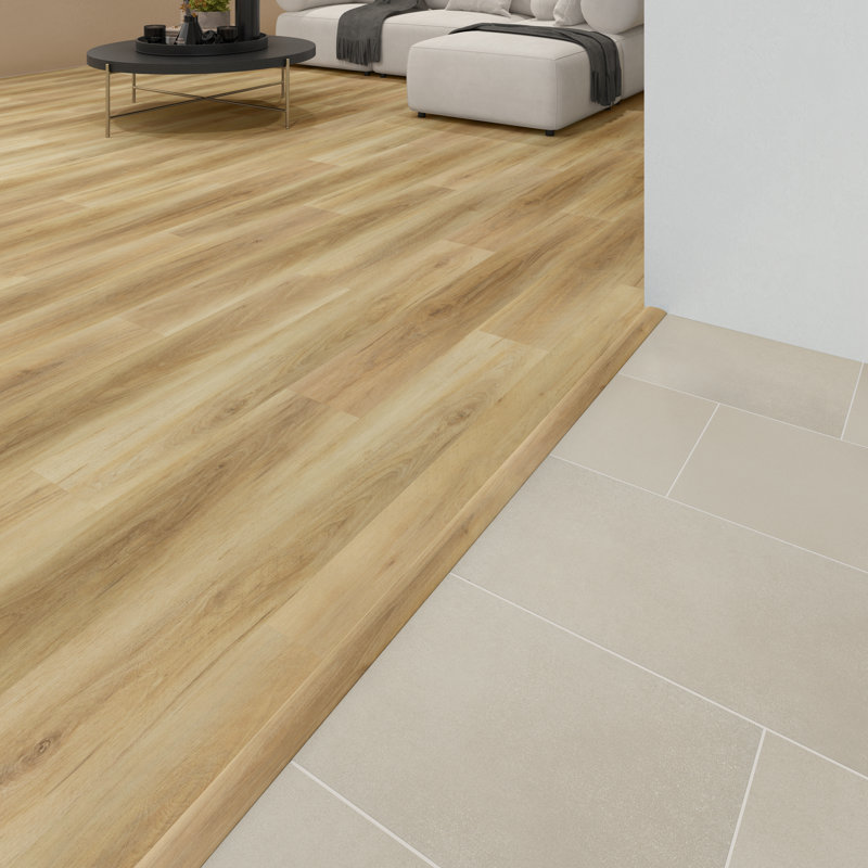Daltile Halstatt 2" x 94" Slim Trim 4-in-1 Transition (Sold By the Piece), Beige