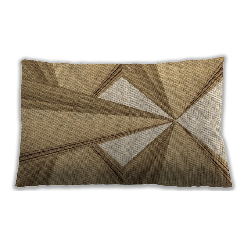 Coussin à motifs 990, Synthétique, Mauve