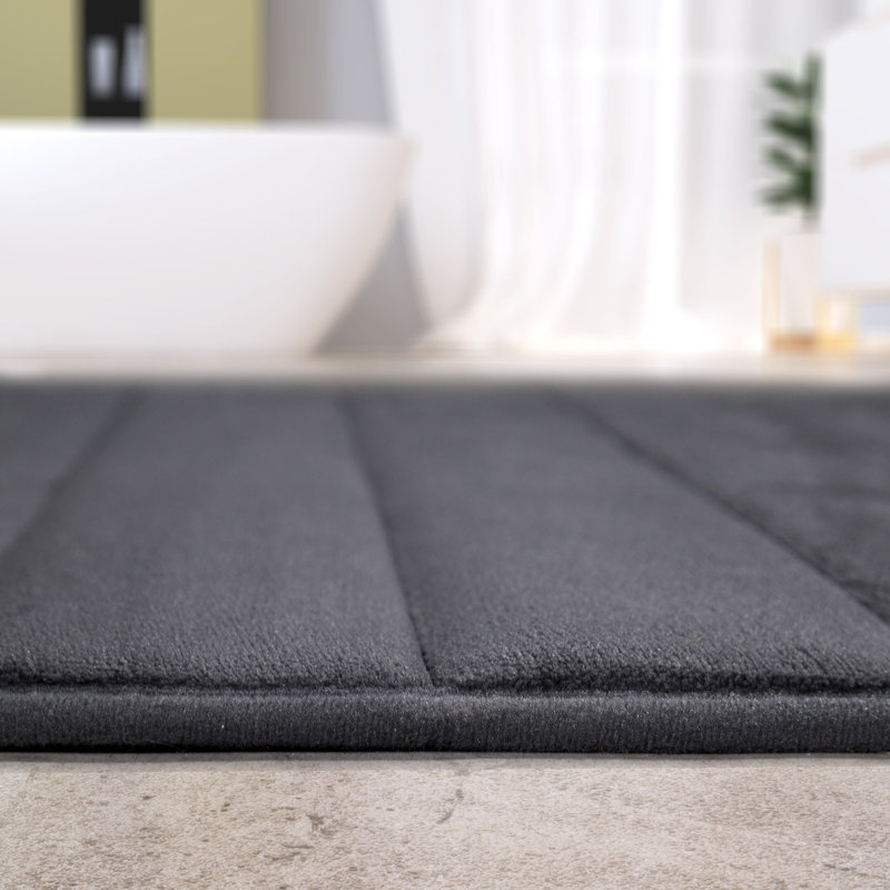 Non-Slip, 50cm W x 80cm L, Dark Grey