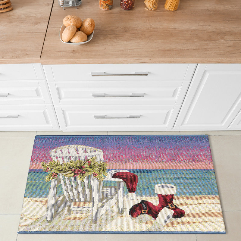 Tapis de cuisine Gholam, Rectangle 2 pi 5 po x 3 pi 11 po