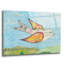 «Flutter III» par Courtney Prahl, art mural en verre acrylique-840338506