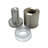Fixturedisplays® 0.75" Cap 1" Barrel Standoff Picure Frame Mounting Hardware Standoof Nut Screw 16753-C 19X30-4PK