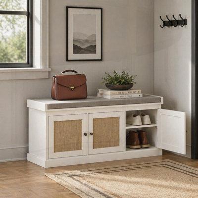 Banc de rangement pour chaussures Boho