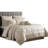 Rely 10Pc Coverlet King Size Comforter Set, Woven Jacquard, Ivory-111572235