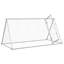 Chicken Cage Silver Galvanised Steel-1850862554