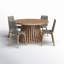 Bardolf 55'' Round 4 - Person Outdoor Dining Set