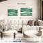 Abstrait en malachite poli Avery