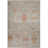 Khotan Vase One-of-a-Kind 4'11" X 6'11" Area Rug
