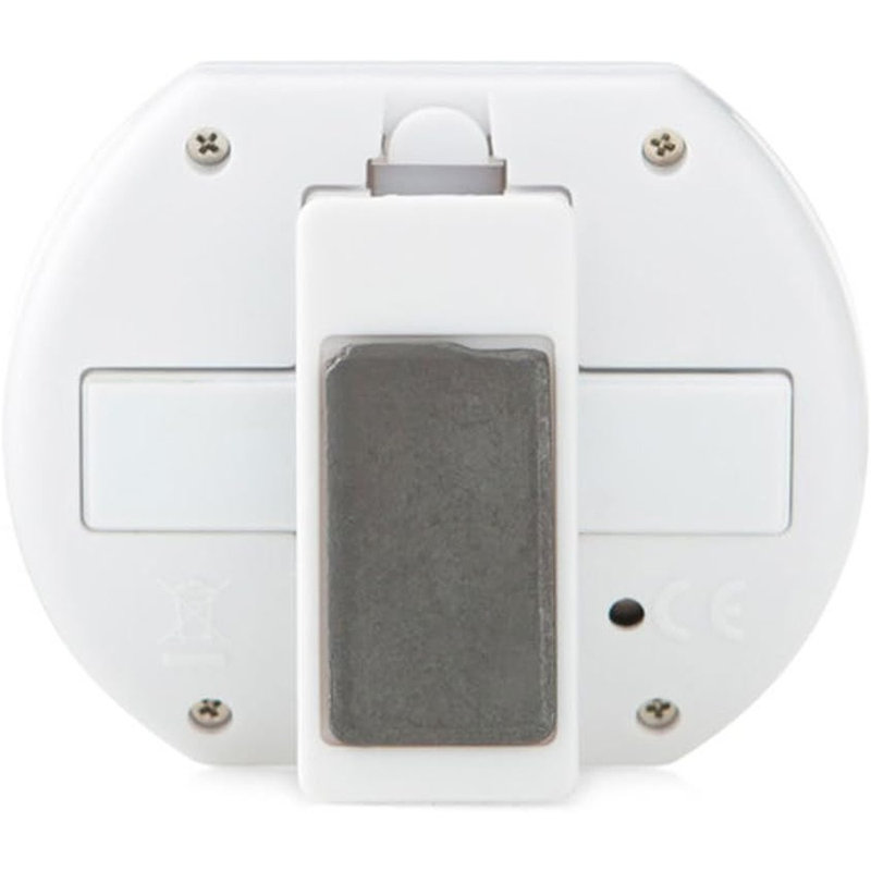 Taylor Compact White and Silver Portable Digital Timer