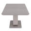7pc Dining Set - Warm Grey Table with White Chair