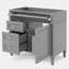 Base de meuble-lavabo simple 35 po seulement-100764777