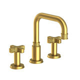 Griffey Widespread Bathroom Faucet with Drain Assembly