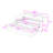 Upholstered Twin XL Daybed with Twin Trundle and Adjustable LED Lighting-357261091