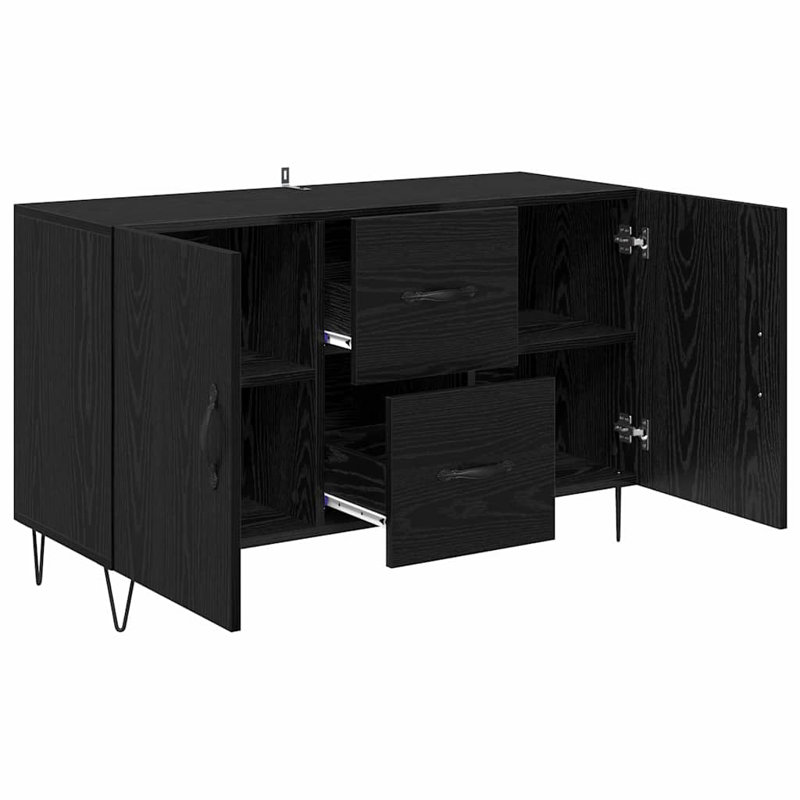 Sideboard Accent Chest, Black Oak