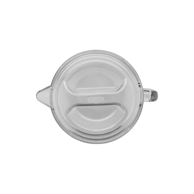 Clear 2 Quart Shatterproof Plastic Pitcher with Lid