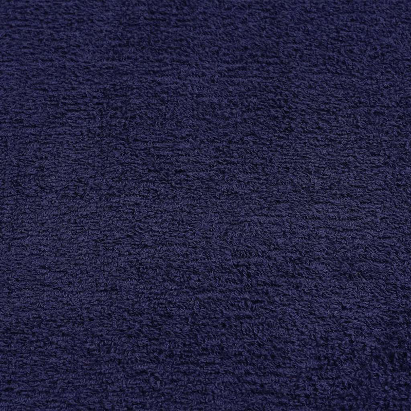Samatar 100% Cotton Bath Towel, Navy blue