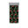 Vert pistache, noir, rouge / floral