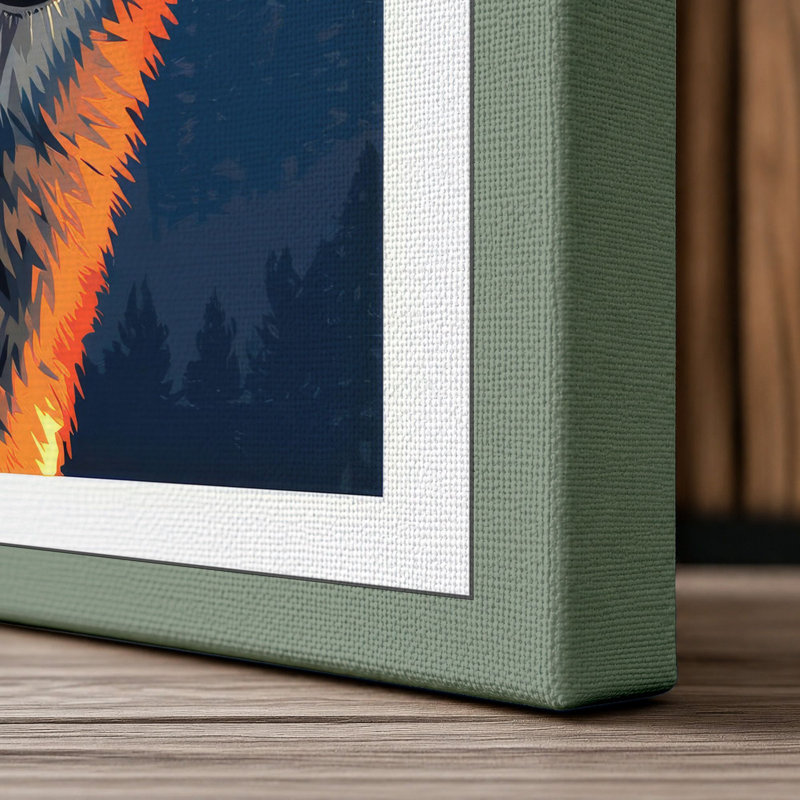 Print, 24x16 - 61.0 x 40.6 cm, Sage Border