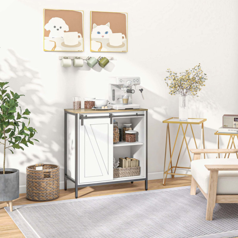 Buffet Damita, Brun / Blanc