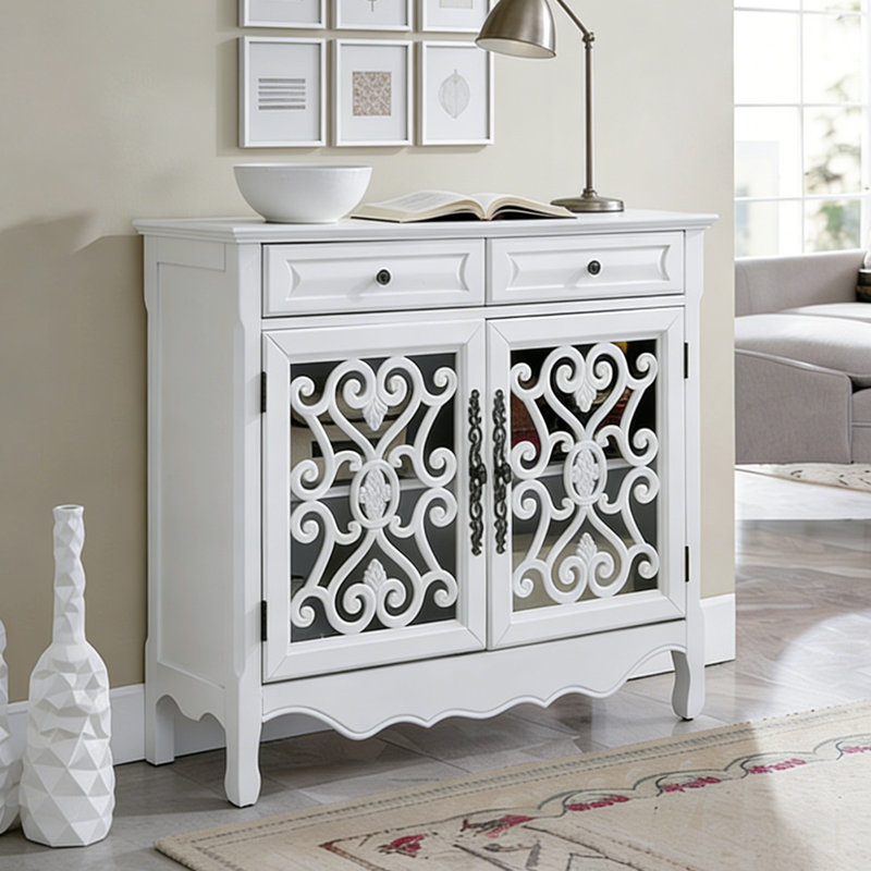 Banc de rangement blanc en bois manufacturé