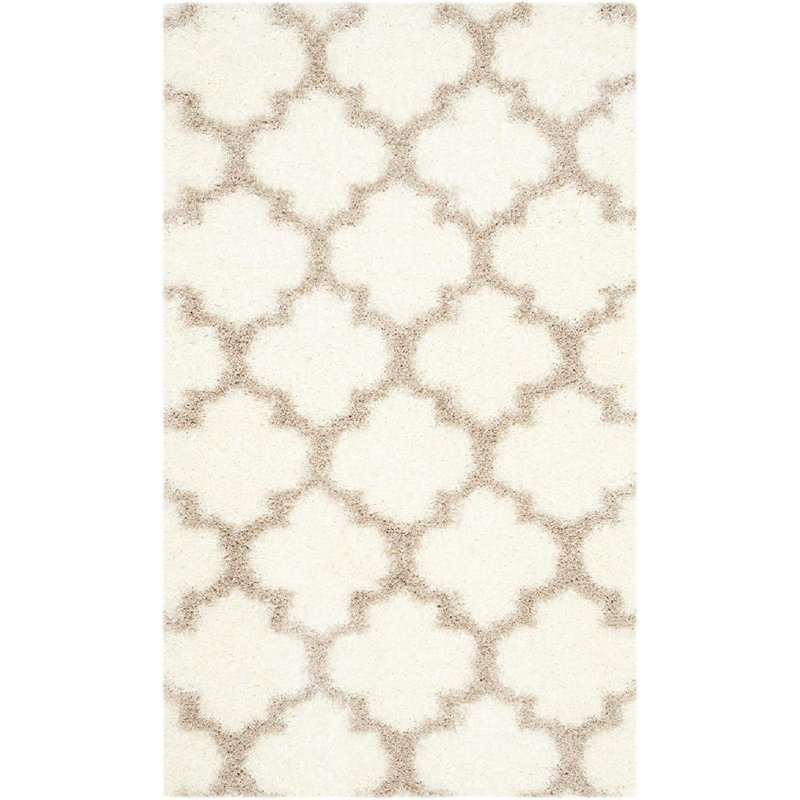 Bertl Sgm-Montreal Shag Performance Geometric Rug, Rectangle 3' x 5'