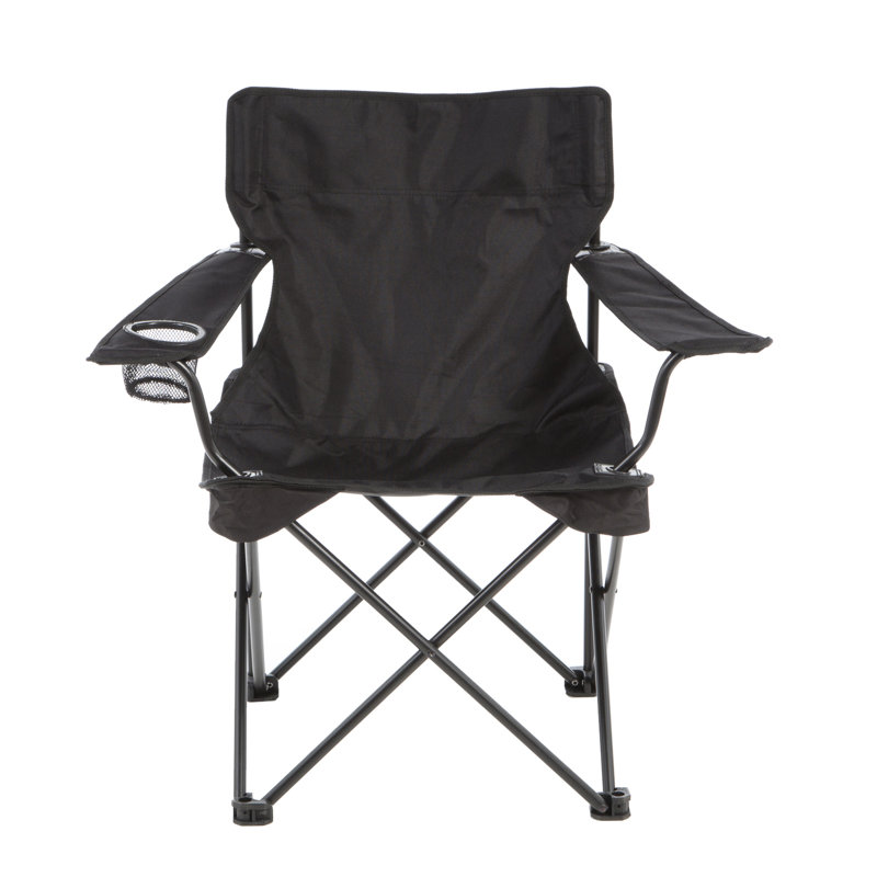 Folding Camping Chair, Black