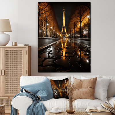 Lasko France Eernal Eiffel II, reproduction d'art sur toile