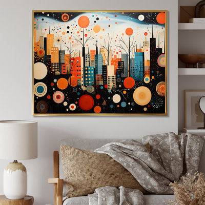 New York City Midcentury Collage VII - City New York Canvas Wall Art